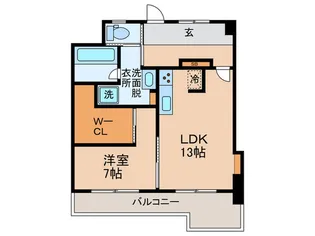 アルカディアイン【8階】の間取り