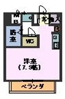 フジアビタ【2階】の間取り