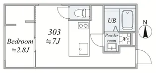 trias148【3階】の間取り