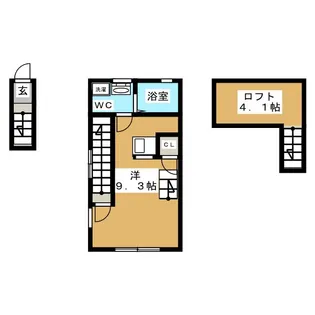 HaleLuana【2階】の間取り