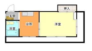 メゾン・エクレール【4階】の間取り