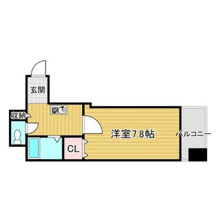 ベルフラワー御殿山【4階】の間取り