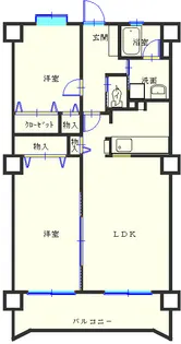 ラフィーネ掛川bII【3階】の間取り
