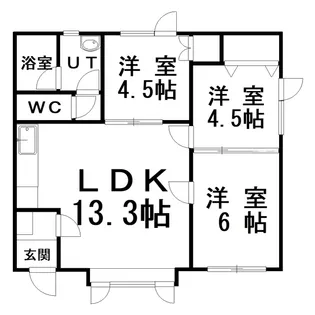 ファミィールIV【2階】の間取り