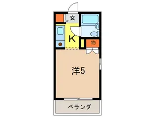 ドーム仁川【1階】の間取り