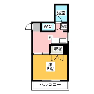 グランデ西巣鴨【2階】の間取り