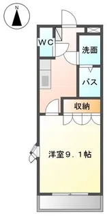 OASIS21【2階】の間取り