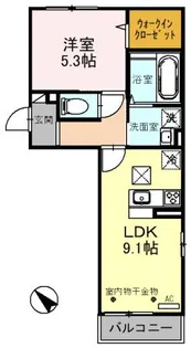 アトレ D【2階】の間取り