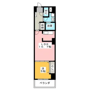 Opus常盤【6階】の間取り