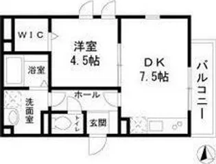 Brighton House【2階】の間取り