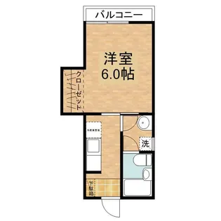 コーポK【2階】の間取り