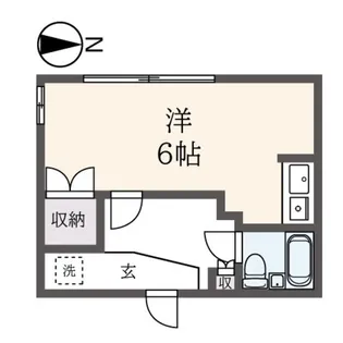 カーサ・ヴェルデ【2階】の間取り
