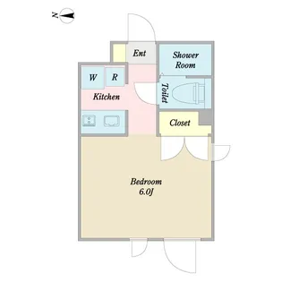 FABRIC神楽坂Due【3階】の間取り