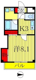EXCELSIOR【4階】の間取り
