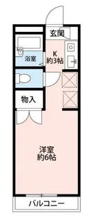 レジデンスK.T【1階】の間取り