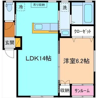 レグズ【2階】の間取り