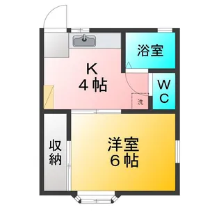 コートビレッジK1・K2【2階】の間取り