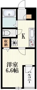 ドウェル武蔵野【2階】の間取り