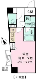 LEO六拾番館【2階】の間取り