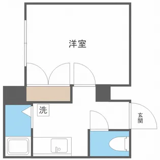 プラザイン麻生【3階】の間取り
