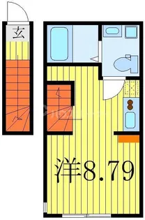 ベルン【2階】の間取り