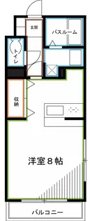 ベージュ南荻窪【2階】の間取り