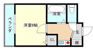 トゥリオーニ堺I【1階】の間取り