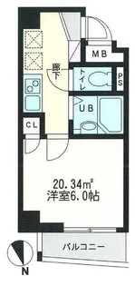 一真舎【2階】の間取り