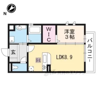 カーサ金森【2階】の間取り