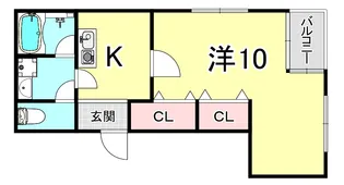 イングLビル【3階】の間取り