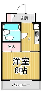 オークハイツ【3階】の間取り