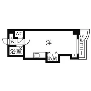 MARQUEE SAPPORO(旧:ネスト大通16)【2階】の間取り
