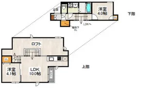 CB箱崎ミリオ【2階】の間取り