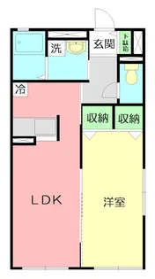 Luna・Plena【2階】の間取り