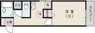 ライオンズマンション三鷹第7【9階】の間取り