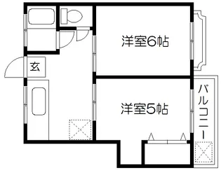 コーポ石川【3階】の間取り