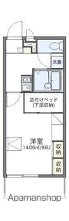 レオパレス福丸III【1階】の間取り