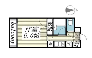 メゾン・ド・ラルジュ【4階】の間取り