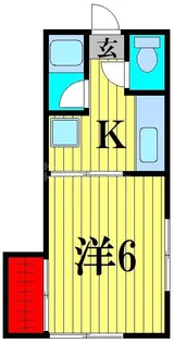 田村コーポ【2階】の間取り
