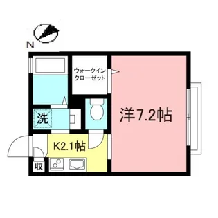 パステルガーデン【1階】の間取り