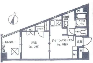 エクセル大山ハシモト【5階】の間取り