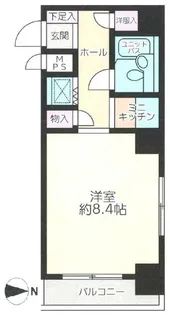 ストークT・S元浅草【3階】の間取り
