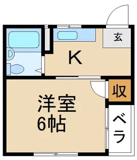 ウイングコート【1階】の間取り