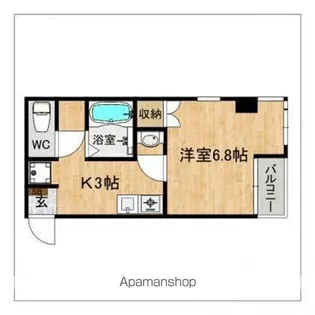 サン紗瑠夢館【2階】の間取り