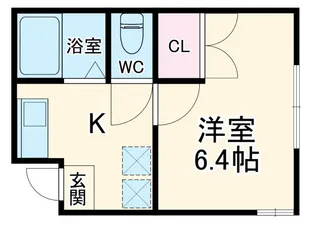 レザン【2階】の間取り