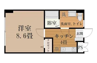 エミネンス参番館【3階】の間取り