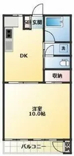 青葉マンション2号館【2階】の間取り