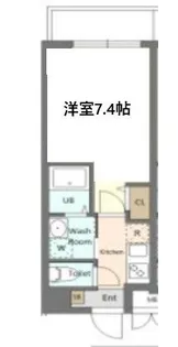 リベラ千林大宮【1階】の間取り