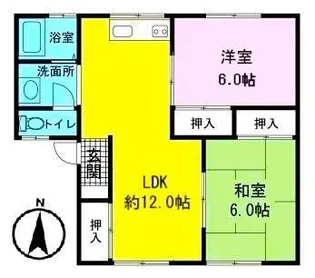 ソフィア1017【1階】の間取り
