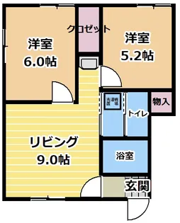 ベルメゾン【1階】の間取り